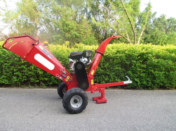 Hovedbilde Gardentec GL-1700 bensindrevet fliskutter 17 HP motor med ...