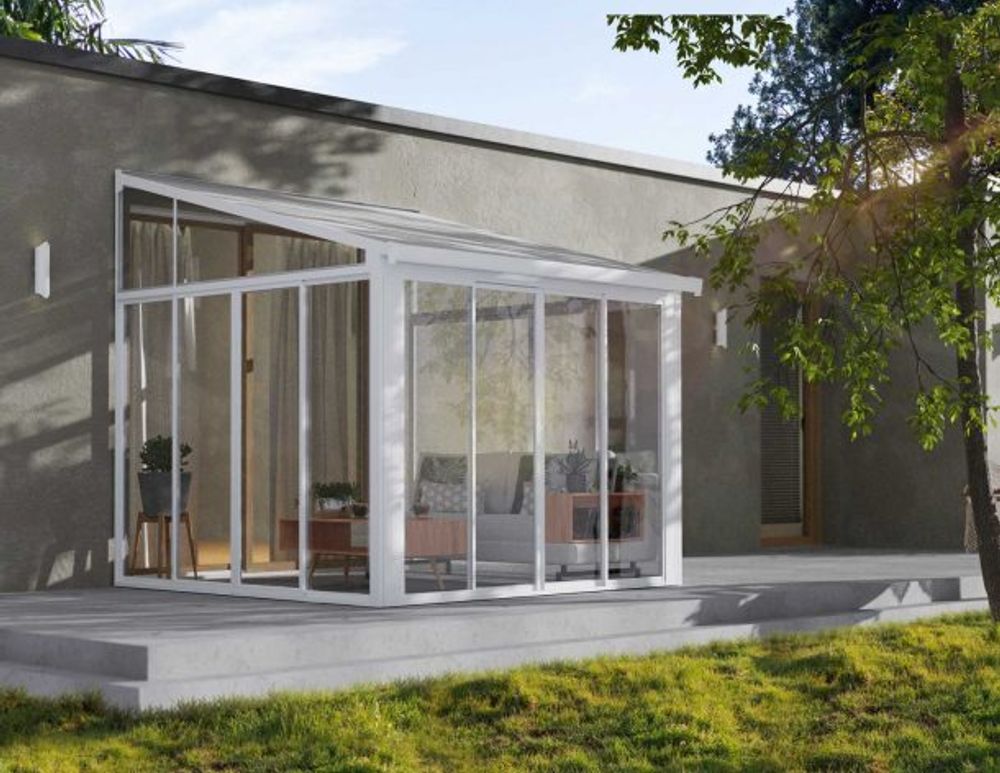 Canopia by Palram Sanremo veranda 300 x 314 cm grå/klar