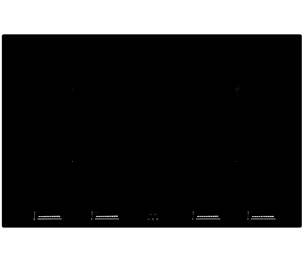 Silverline Induksjon platetopp 80 cm Svart JI 8031 F