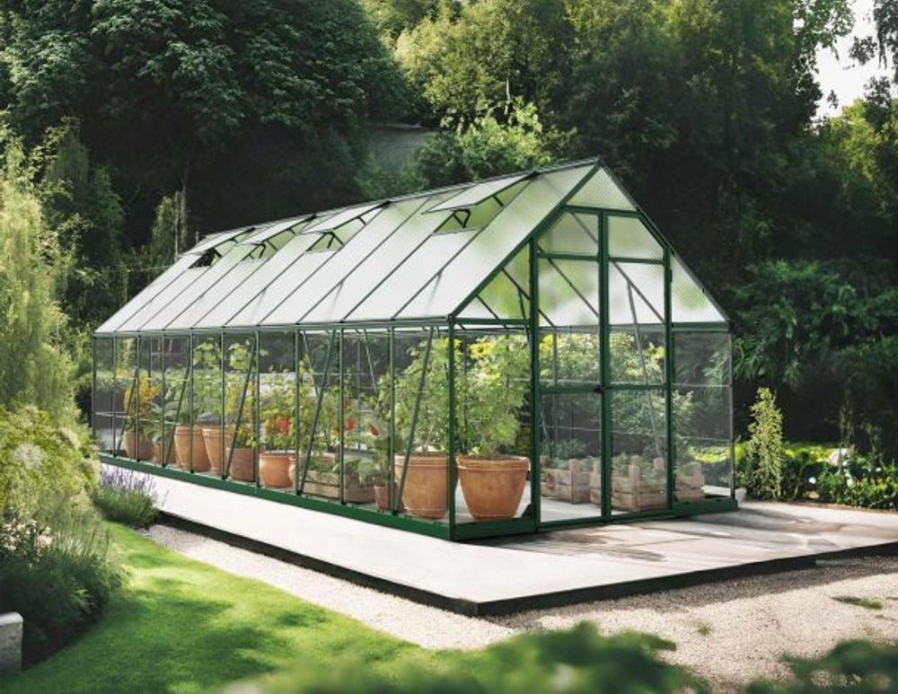 Canopia by Palram Balance drivhus 607 X 244 cm Extended - sølv